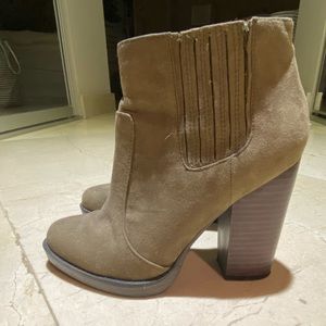 Zara Suede Booties size 37
